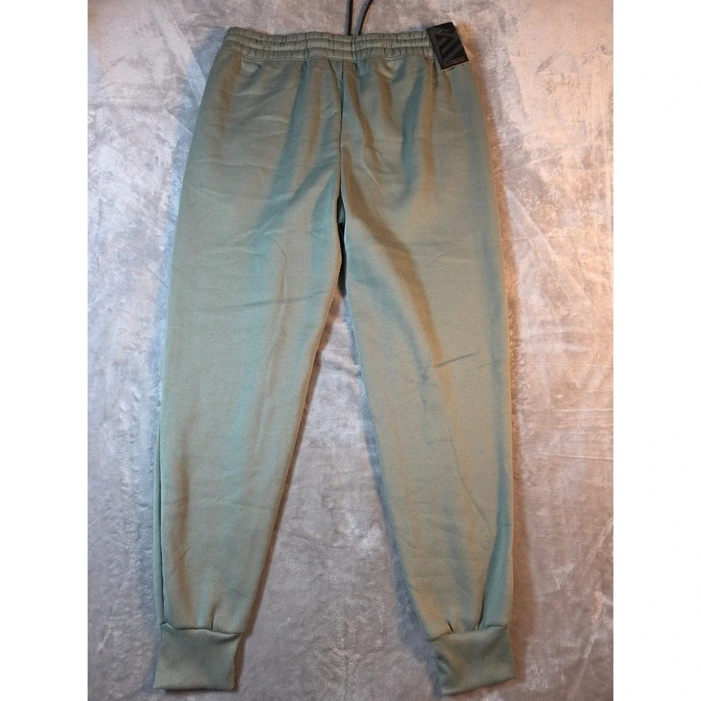 Athletex Joggers Mens Large Sage Green Performance‎ Tech Fleece Sweatpants NEW